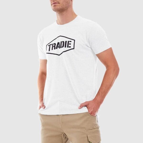 Tradie Basic Tee - White