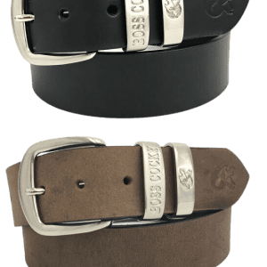 Boss Cocky Muster Belt in Vintage Brown or Black BL63