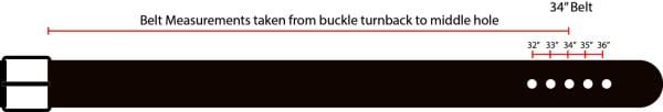 Boss Cocky Belt Sizes how to measure