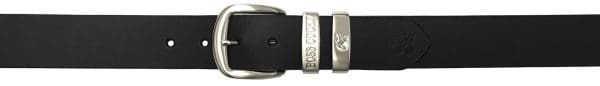 Boss Cocky Muster Belt Black with double loop. BL63BL