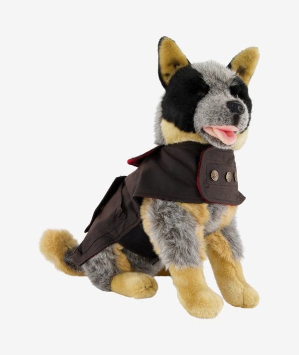 Oilskin Wool Lined Dog Coat