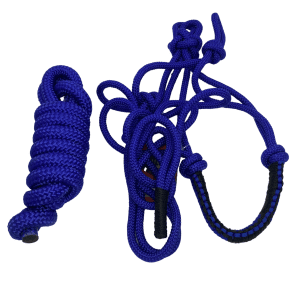 Rope Halter with Matching Lead