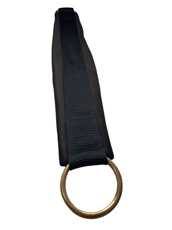 DE164 Neoprene Ringer Girth with brass rings