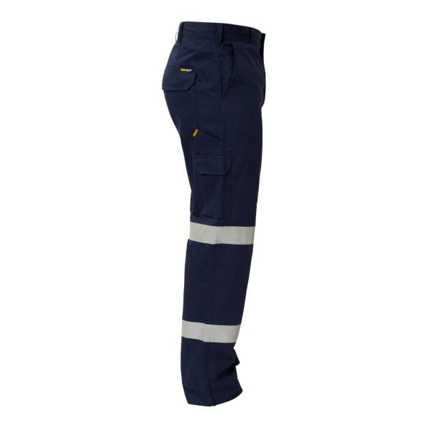 WP4015-NCC-REFLECTIVE MID-WEIGHT CARGO COTTON DRILL TROUSER