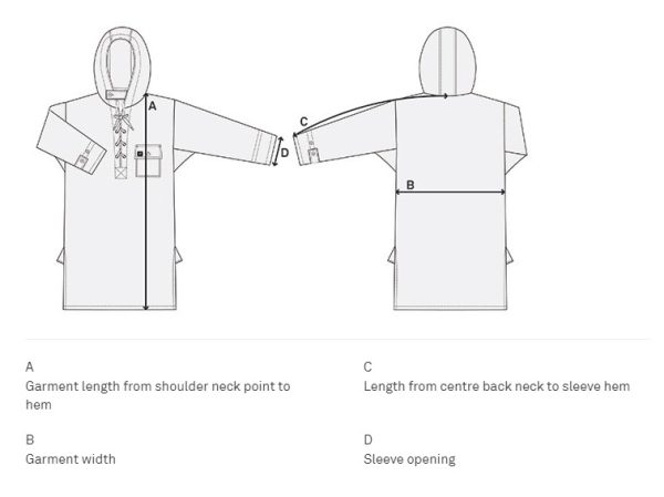 The Original Swannie Bush Shirt Measuring Guide. Use this in combination with the Size Guide.