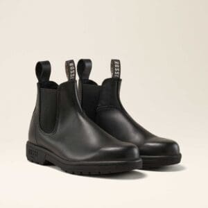 303 Endura Boot - Black with Double stitched elastic sides