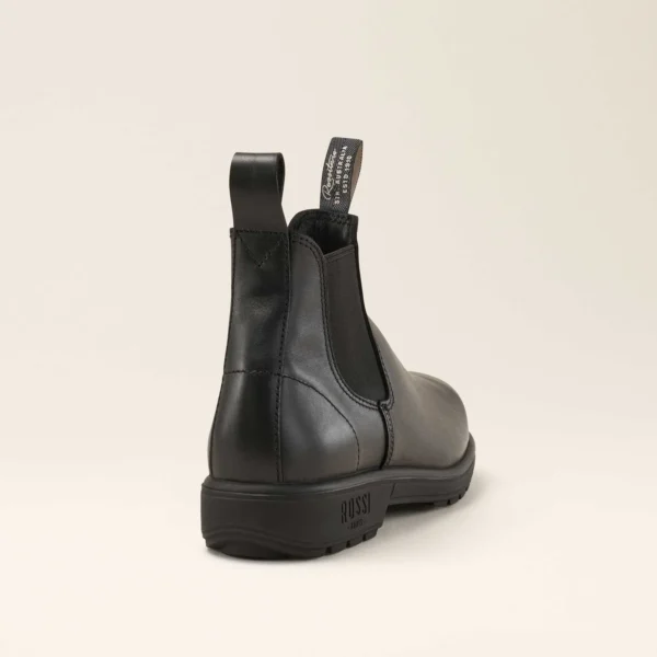 700 Trojan Elastic Side Safety Boot Black